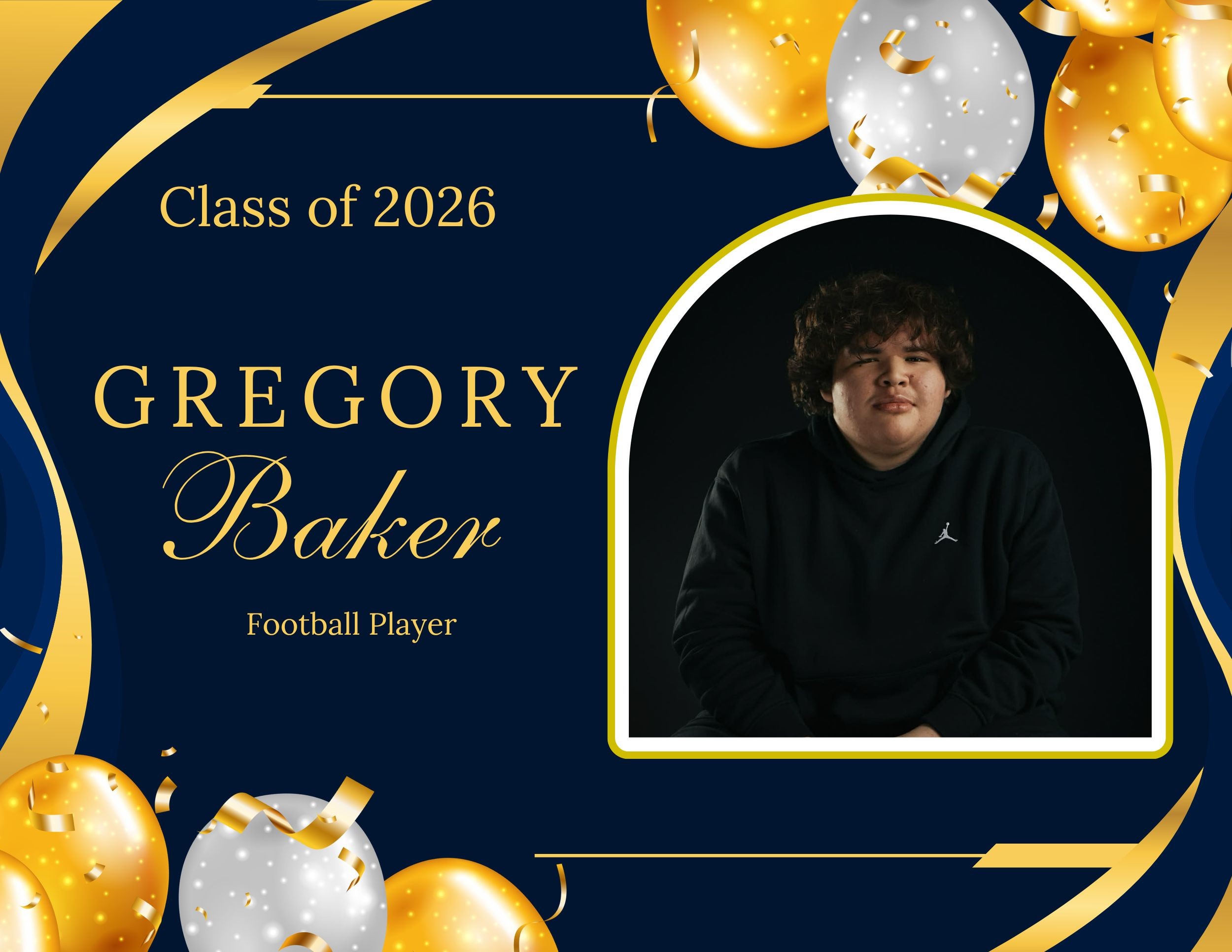 Senior Spotlight: Greg Baker